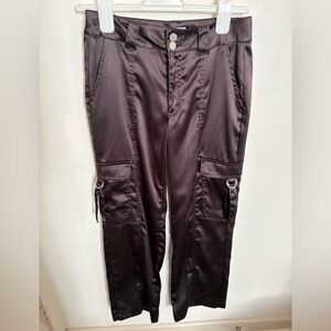 love, Fire Women's Black Wide Leg Pants